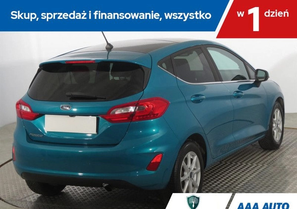 Ford Fiesta cena 49000 przebieg: 61217, rok produkcji 2017 z Krapkowice małe 191